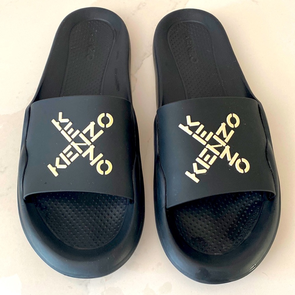 Men’s Kenzo Slides - MINT CONDITION - Worn less than 5 times. Size: US 9, EU 42